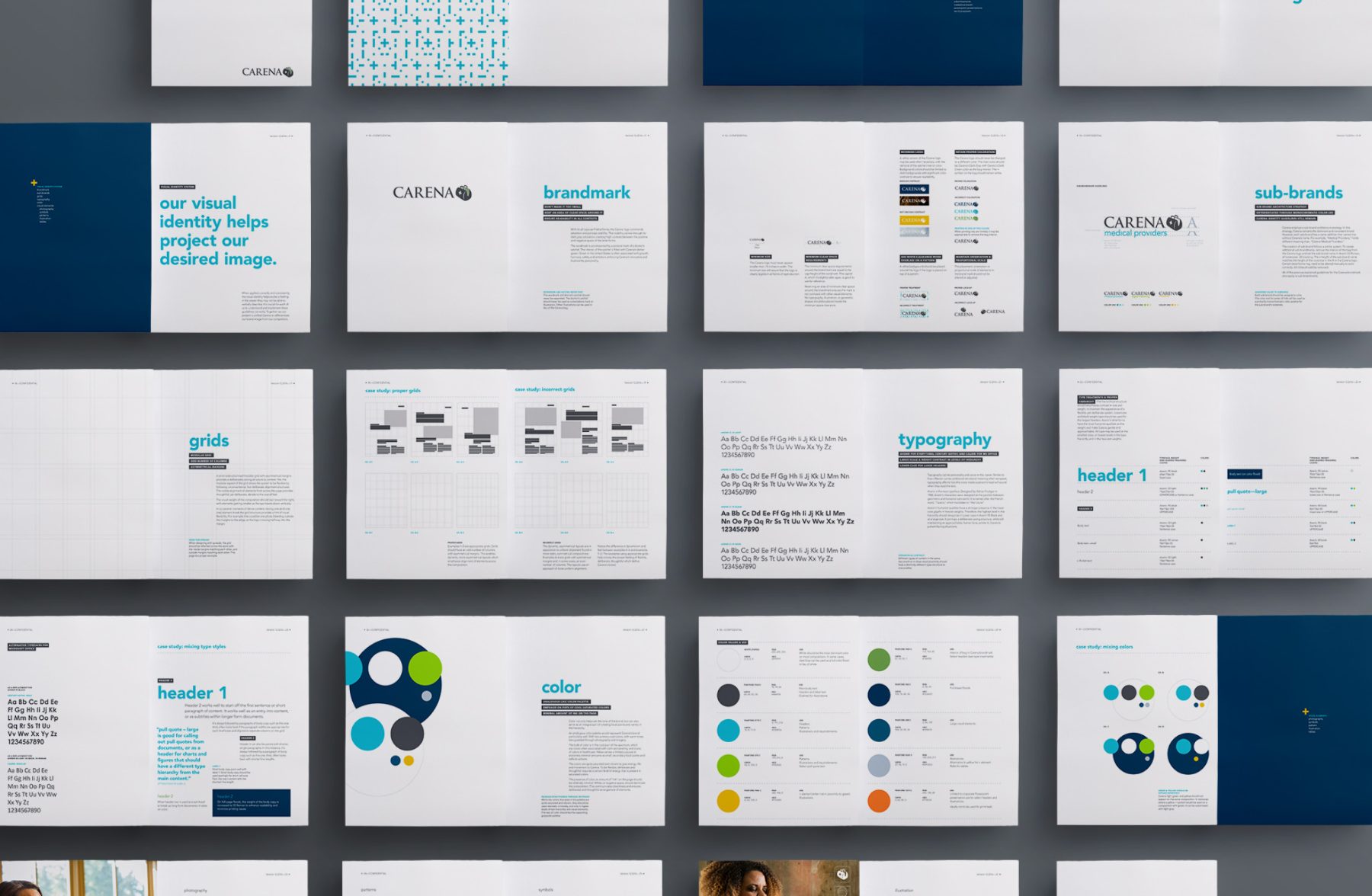 The cross-derived brand pattern