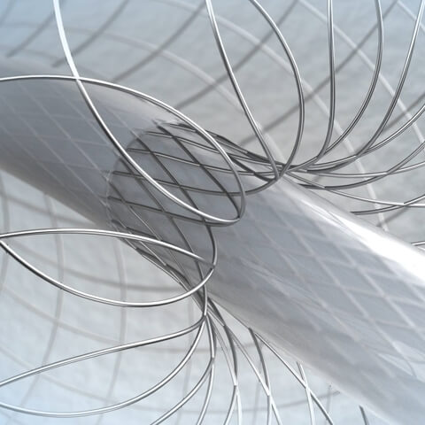 SmartValve mesh, at close range