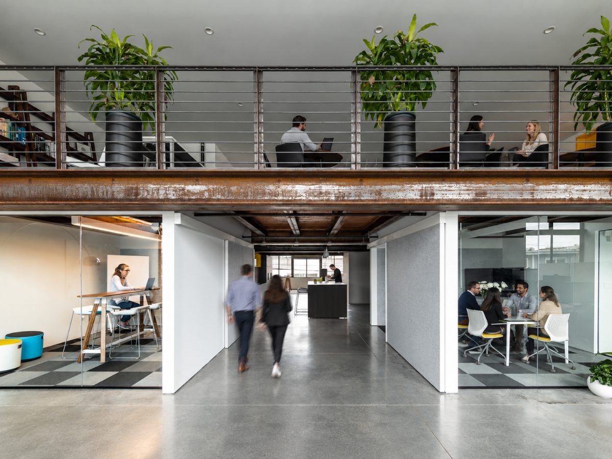 The Cognition Studio floor in Seattle, across two levels